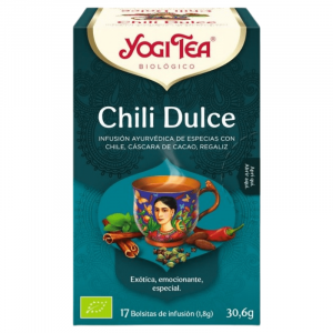 Yogi Tea Chá Verde Chili Doce 17 Saquetas