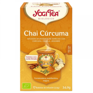 Yogi Tea Chai Curcuma 17 Saquetas