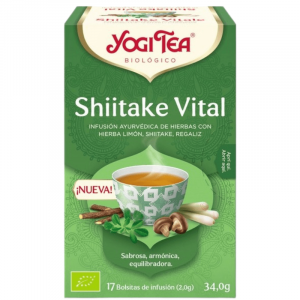 Yogi Tea Bio Chá Shitake Vital 17 Saquetas