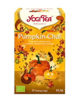 YOGI TEA BIO PUMPKIN CHAI ABÓB. GENG 17SAQ