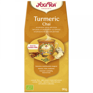 Yogi Tea Bio Infusão Chai Curcuma 90g