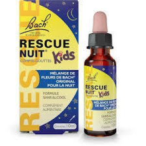 BACH RESCUE KIDS NOITE GOTAS 10ML S. ALC