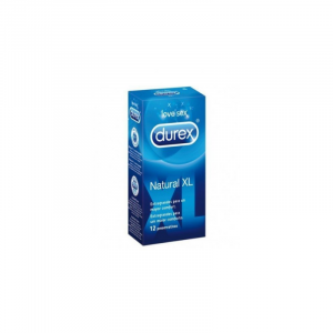 Durex Preservativos Natural XL 12 Unidades