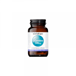 Viridian L-Carnitina 500mg 30 Cápsulas Veganas