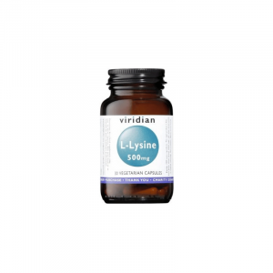 Viridian L-lisina 500mg 30 Cápsulas