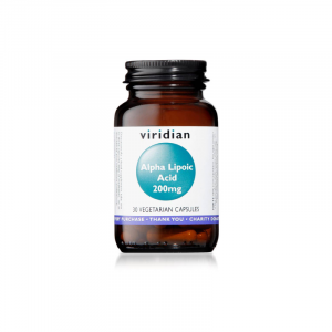 Viridian Alpha Lipioc Acid 200mg 30 Cápsulas