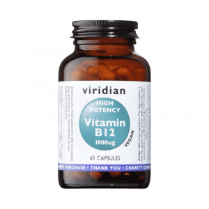 Viridian Vitamina B12 1000mcg x 60 caps.