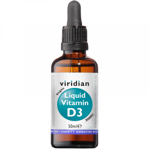 Viridian Vitamina D3 2000UI Líquida Vegan 50ml