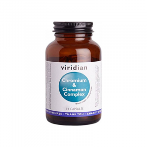 Viridian Complexo de Crómio e Canela x 14 caps.