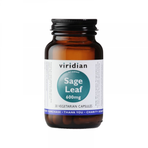 Viridian Folha de Salva 600mg x 30 caps.