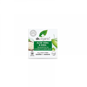 Dr.Organic Bio Aloé Champô Amac Barra75g