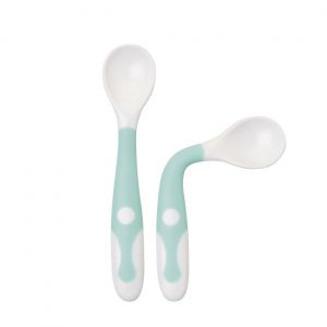 Saro Colheres Educativas Moldáveis Hortelã
