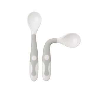 Saro Colheres Educativas Moldáveis Cinzento
