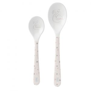 Saro Conjunto de Colheres Flamingo