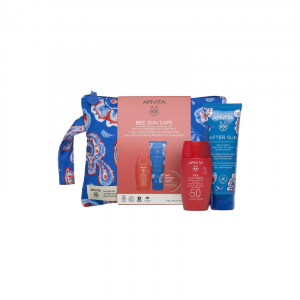 Apivita Bee Sun Safe Fluído Invisível SPF50 Coffret
