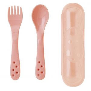 Saro Talheres com Estojo Salmão