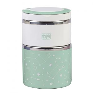 Saro Termo Galaxy Multi-Secção Hortelã 820ml