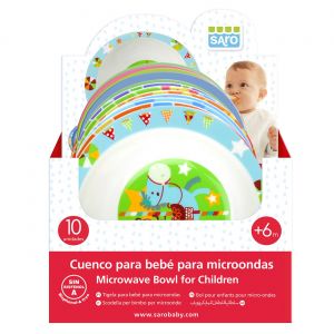 Saro Tigela de Bebé para Microondas