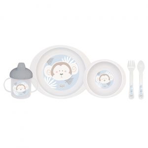 Saro Louça Pocket 5 Peças Jungle Party Macaco