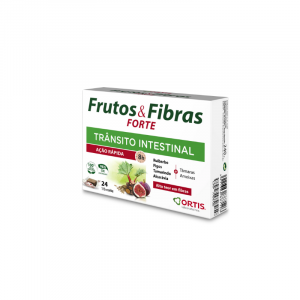 Ortis Frutos E Fibras Forte 24 Cubos