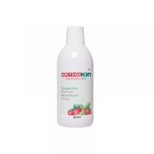 Ortho Kin Colutório Prevenção de Cáries Morango/Menta 500ml