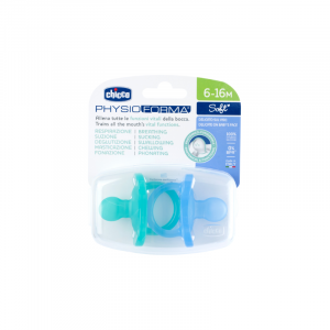 Chicco Physioforma Soft 6-16m 2 unidades Azul