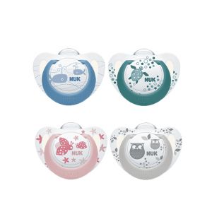 NUK Genius Chupeta Silicone 18-36M x 2 unid.