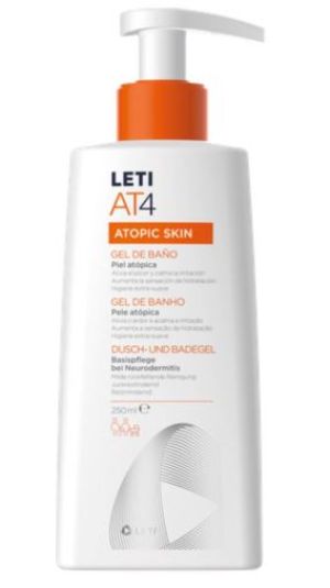 LETIAT4 GEL BANHO P ATOP 250ML