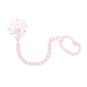 Nuk Rose & Blue Corrente para Chupeta Rosa