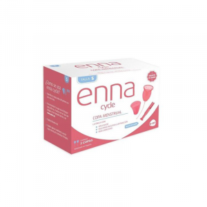 Enna Cycle Copo Menstrual Tamanho S 2 Unidades + Caixa Esterilizadora
