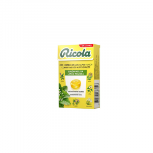 Ricola Rebuc.50g S.Açúcar Limão+Melissa