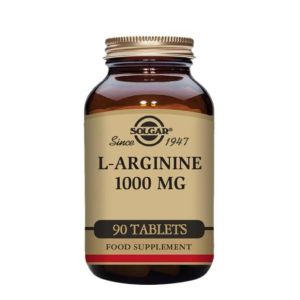 SOLGAR L-ARGININE 1000MG 90 TABLETS