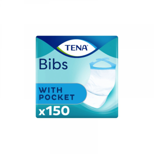 Tena Bibs Babetes Descartáveis S/M x150 Unidades