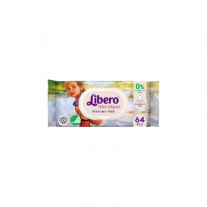 Libero Wet Wipe Toalhitas de Higiene para Bebé 64 Unidades