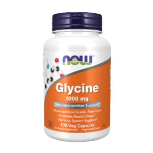 Now Glycine 1000mg 100 Veg Cáps