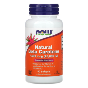 Now Beta Carotene Natural(25000ui)90soft