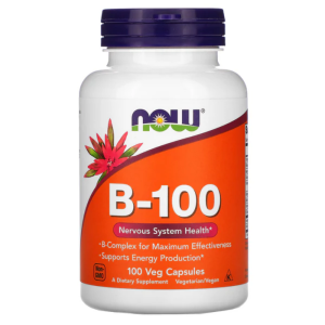 Now B-100 Complex 100 Veg Cáps