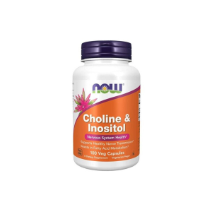 Now Choline&Inositol 500mg 100 Veg Cáps