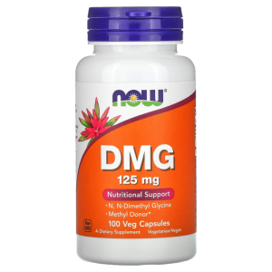 Now Dmg 125mg 100 Veg Cáps