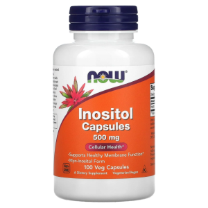 Now Inositol 500mg 100 Veg Cáps