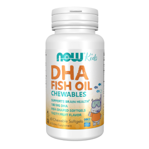 Now Kids Dha Fish Oil 100mg 60 Mast Cáps