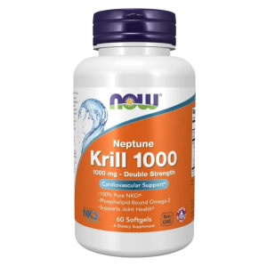 Now Krill 1000mg 60 Softgels