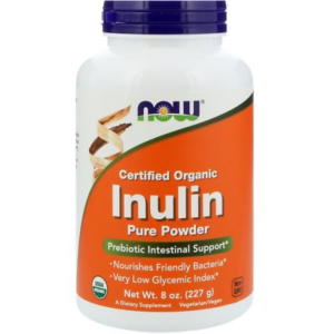 Now Inulin Powder Pure Fos 227gr