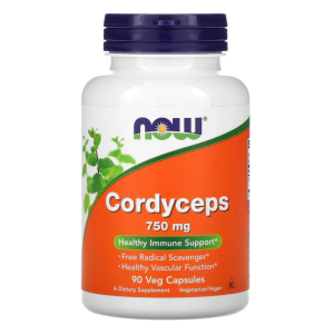 Now Cordyceps 750mg 90 Veg Cáps
