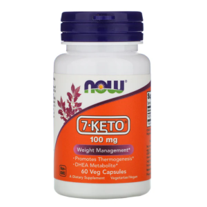 Now 7-Keto 100mg 60 Veg Cáps