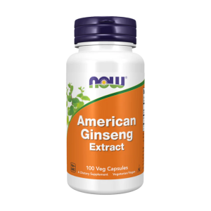 Now American Ginseng Extract 100 Vegcáps