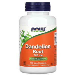 Now Dandelion Root 500mg 100 Veg Cáps
