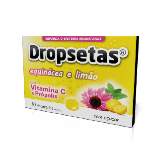 Dropsetas Equinácea Limão