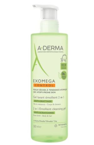 A-DERMA EXOMEGA CONTROL GEL LAV 500ML