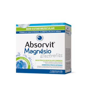 Absorvit Magnésio Electrolits 12 Saquetas